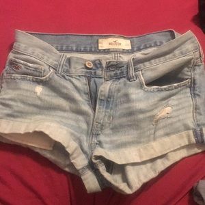 Denim Hollister Shorts